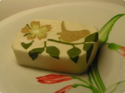 Decoupage a szappan -), az ország mesterek (szappan) Decoupage a szappan -) ország művészek