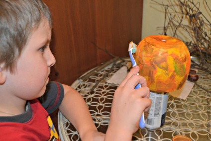 Робимо разом з дитиною «осіннє дерево» - ярмарок майстрів - ручна робота, handmade