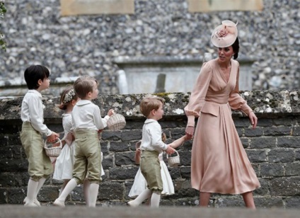 Діти кейт Міддлтон і принц Вільям відзначилися поганою поведінкою на весіллі своєї тітки
