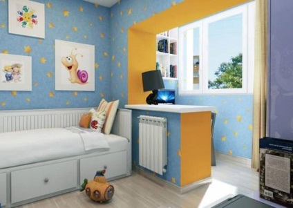 Дитяча кімната з балконом особливості дизайну