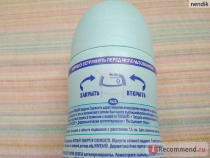 Deodorant-antiperspirant nivea energia proaspata proaspata - 