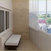Tervezz egy gyermek szoba erkéllyel - fotó