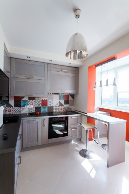 Kitchen Design 18 négyzetméteres (jobb, hogy előnyben) Kitchen Design 18 négyzetméter