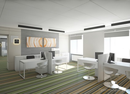 Дизайн проект офісу, розстановка офісних меблів