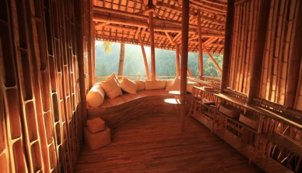Házak bambuszból készült trópusi paradicsomban mindenki számára hozzáférhető (Bali Bamboo Village Green) Házak bambuszból készült trópusi paradicsomban mindenki számára hozzáférhető