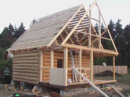 Gable acoperiș cu propriile mâini, construcția și dispozitivul, cadrul și schema, cum se face corect