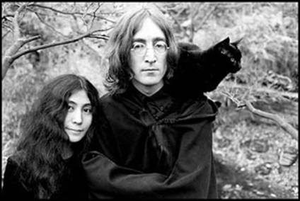 John Lennon și comunitatea iubitorilor de pisici de pisică