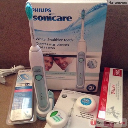 Електрична зубна щітка philips sonicare healthywhite hx6711