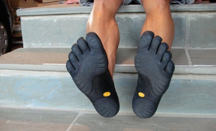 Cinci degete degete - caracteristici ale pantofilor sport, o linie, sfaturi pentru