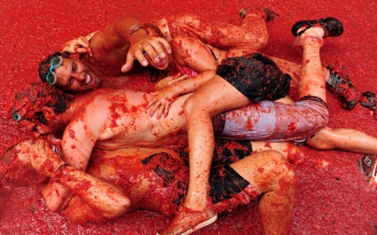 La tomatina festival