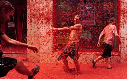 La tomatina festival