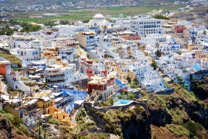 Fira - capitala insulei Santorini