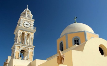 Fira (sala de fotografiere) - Santorini, Grecia, orașul Fira pe insula Santorini fotografie, video