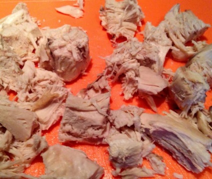 Frittata csirkével - lépésről lépésre recept fotók