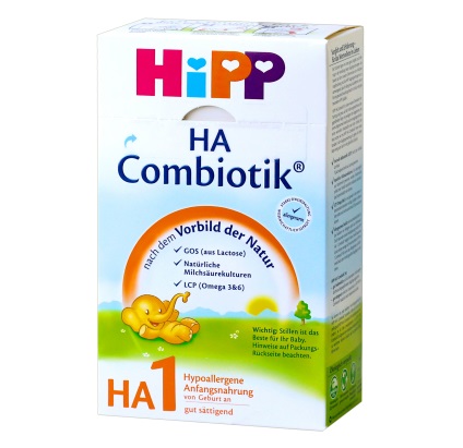 Гіпоалергенна суміш hipp ha 1 combiotik з народження