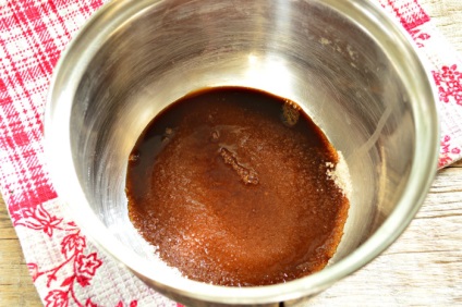 Глазур з кави на воді - як приготувати глазур з кави розчинної, покроковий рецепт з фото