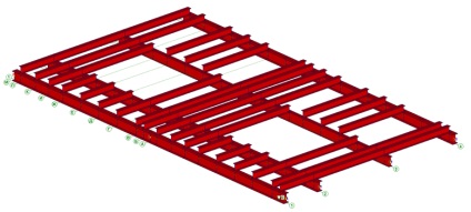 Gol! Scad »calcularea și examinarea suprapunerii pe grinzi metalice