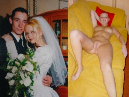 Meztelen Bride (utána) meztelen menyasszony