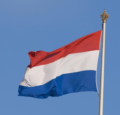 Olanda steagul țării, culori