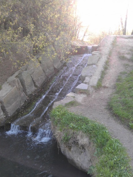 Vocile râului în parcul Kolomna