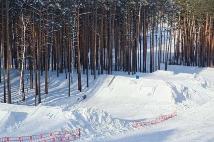 Mountain foioase - una dintre cele mai bune statiuni de schi din Ekaterinburg