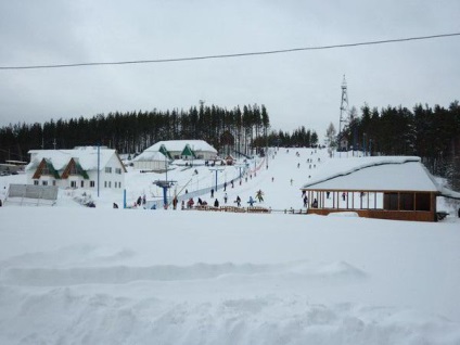 Mountain foioase - una dintre cele mai bune statiuni de schi din Ekaterinburg