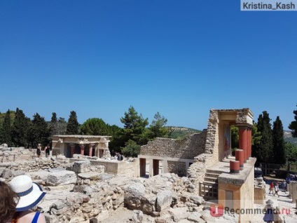 Grecia Creta Palatul din Cnossos - 