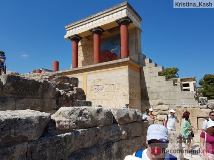 Grecia Creta Palatul din Cnossos - 