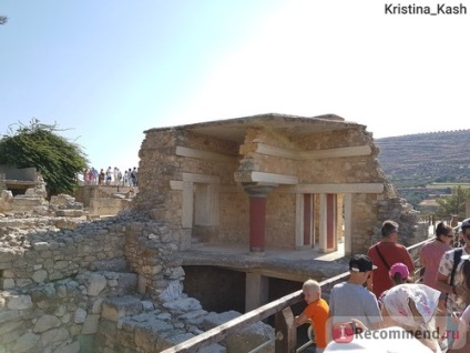 Grecia Creta Palatul din Cnossos - 