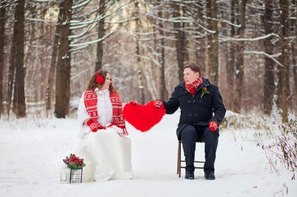 Ідеї ​​для зимової весільної фотосесії, що придумати цікавого