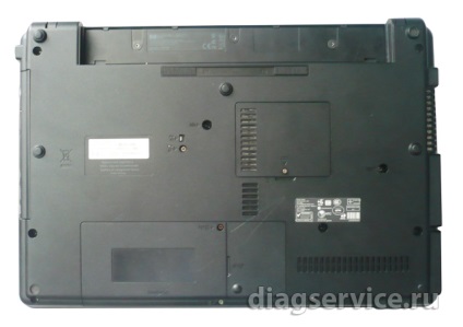 Instrucțiuni pentru dezasamblarea laptopului hp compaq 615