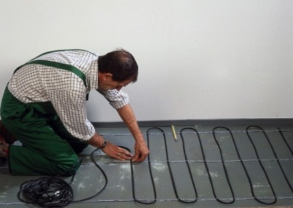 Інструкція з укладання нагрівального кабелю тепла підлога