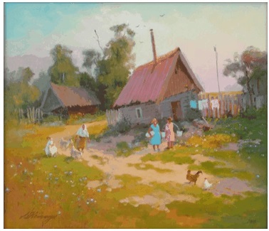 Istoria peisajului rusesc - un peisaj modern rusesc modern bazat pe exemplul creativității