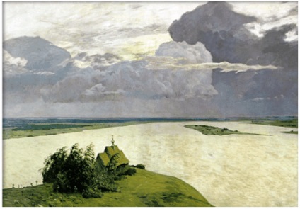 Istoria peisajului rusesc - un peisaj modern rusesc modern bazat pe exemplul creativității
