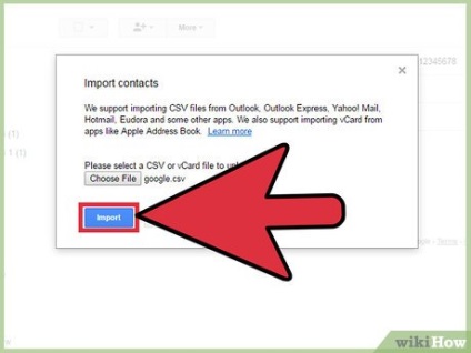 Cum se adaugă contacte în Gmail utilizând fișierul csv