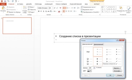 Cum să redactați frumos liste într-o prezentare Powerpoint, chip russia