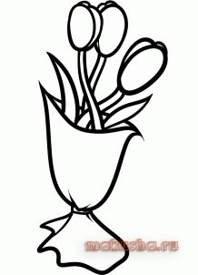 Cum de a desena un buchet de flori pentru o mama pe 8 martie, cât de simplu și simplu de a desena un creion, stilou sau