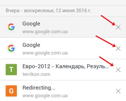 Як подивитися історію відвідувань в google chrome