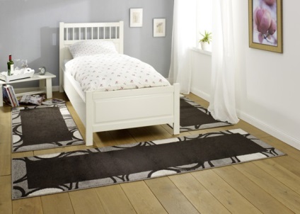 Hogyan feküdt szőnyeg a hálószobában - a blog
