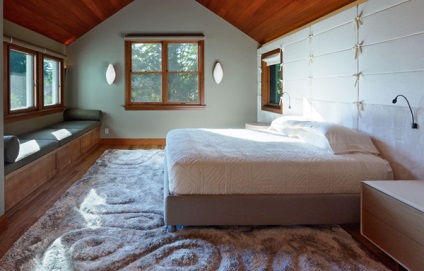 Hogyan feküdt szőnyeg a hálószobában - a blog