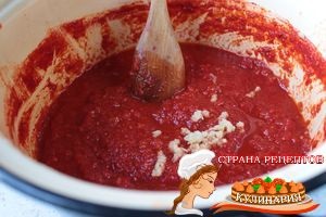 Cum să gătești ketchup acasă de la o tomată pentru iarnă