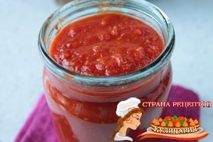 Cum să gătești ketchup acasă de la o tomată pentru iarnă