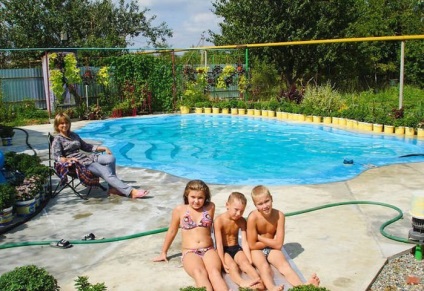 Cum sa faci o piscina in tara cu mainile tale (20 fotografii)