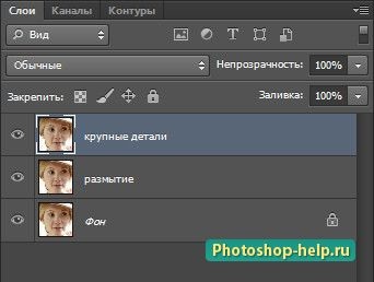 Як зробити обличчя ідеальним в фотошоп