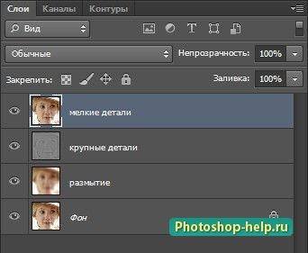 Як зробити обличчя ідеальним в фотошоп