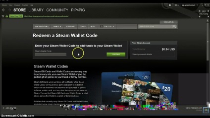 Hogyan készítsünk egy Steam Wallet dollár