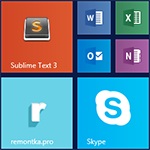 Hogy hogyan lehet a lapka (ikon) a kezdeti képernyő Windows 8 (8 (do) Hogy hogyan lehet a lapka (ikon) kezdeti Windows 8 (8 képernyőn
