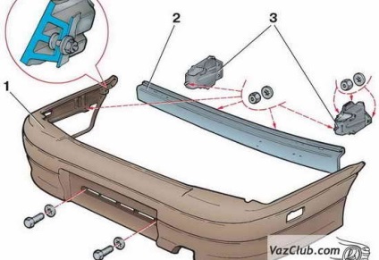 Cum să eliminați și să puneți bara de protecție pe vasele mașinilor