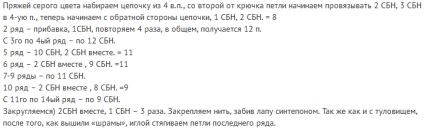 Як зв'язати гачком ведмедика тедді та амигуруми - схеми, опис та мк