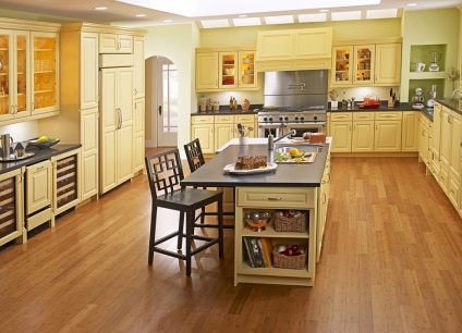 Cum sa alegi un laminat durabil pentru interiorul bucatariei, tipuri de acoperire si design